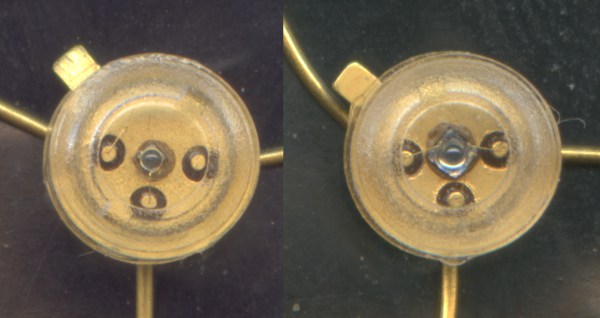 Honeywell SE4355-002 IR emitter (left) and some IR detector thing (right)