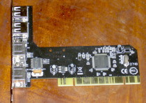PS/2-adaptor-and-USB card based on NEC uPD720102