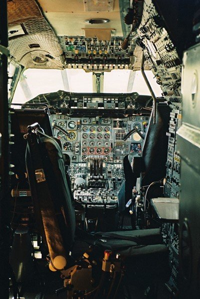 Concorde cockpit