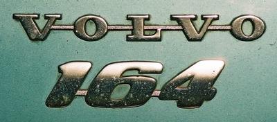 Volvo 164 boot badge