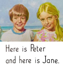 Here is Peter and here is Jane.